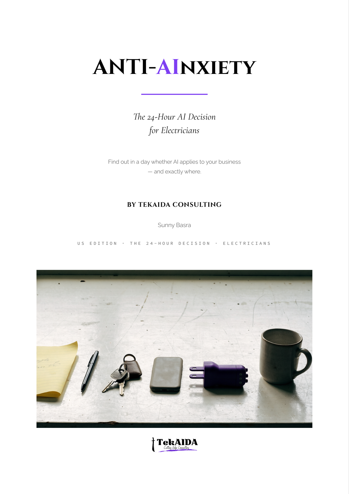 Cover of the workbook, US Edition